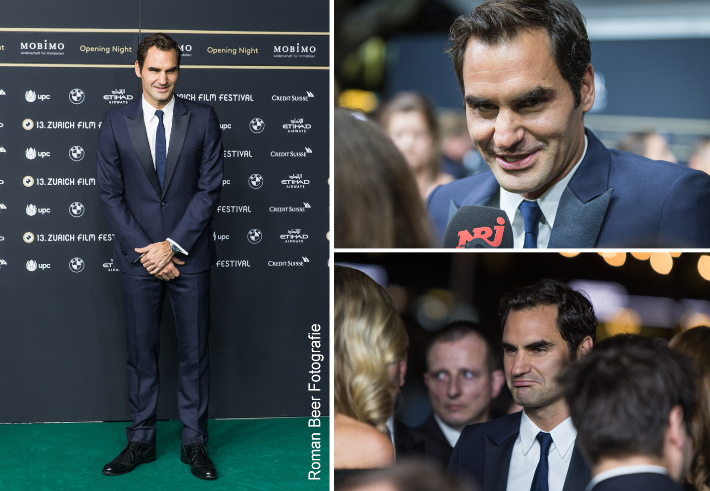Roger Federer am Zurich Film Festival 2017