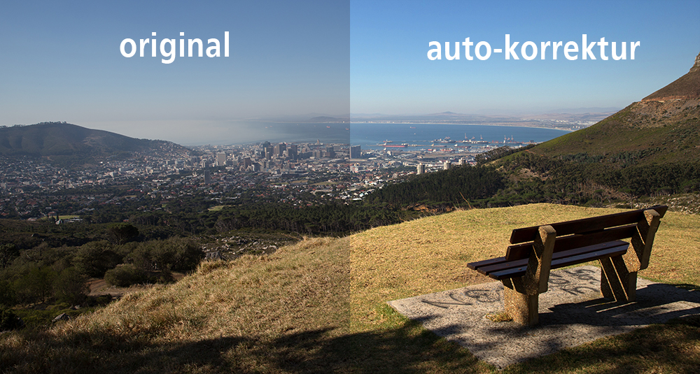 Tipps Ferienfotos: Autokorrektur