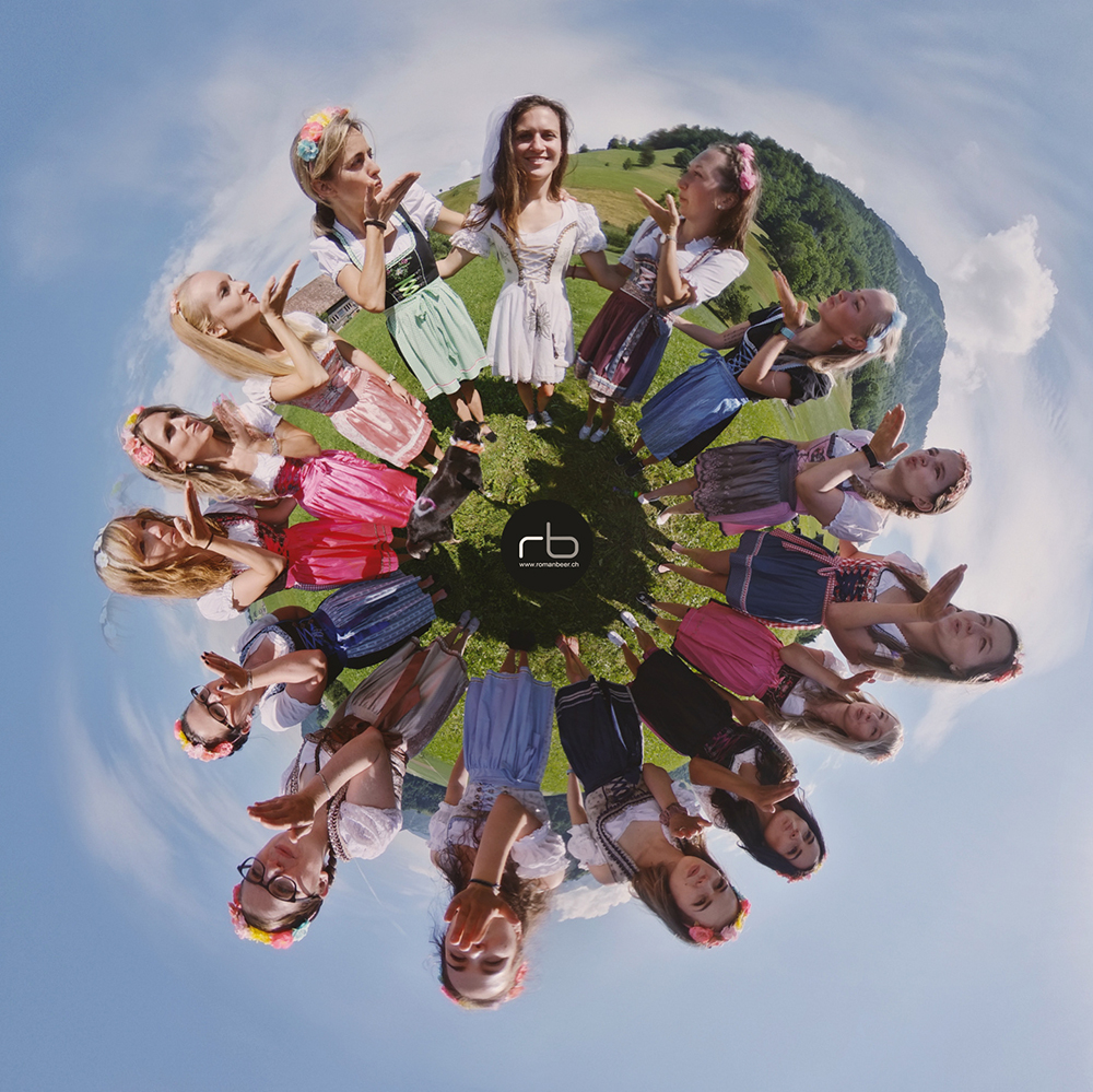 Fotoshooting tiny little planet