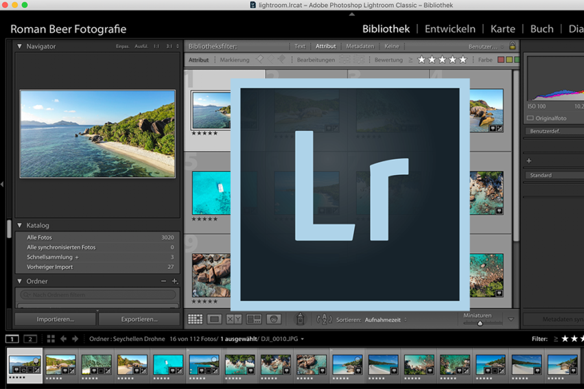 Lightroom Basics: Fotos verwalten und optimieren